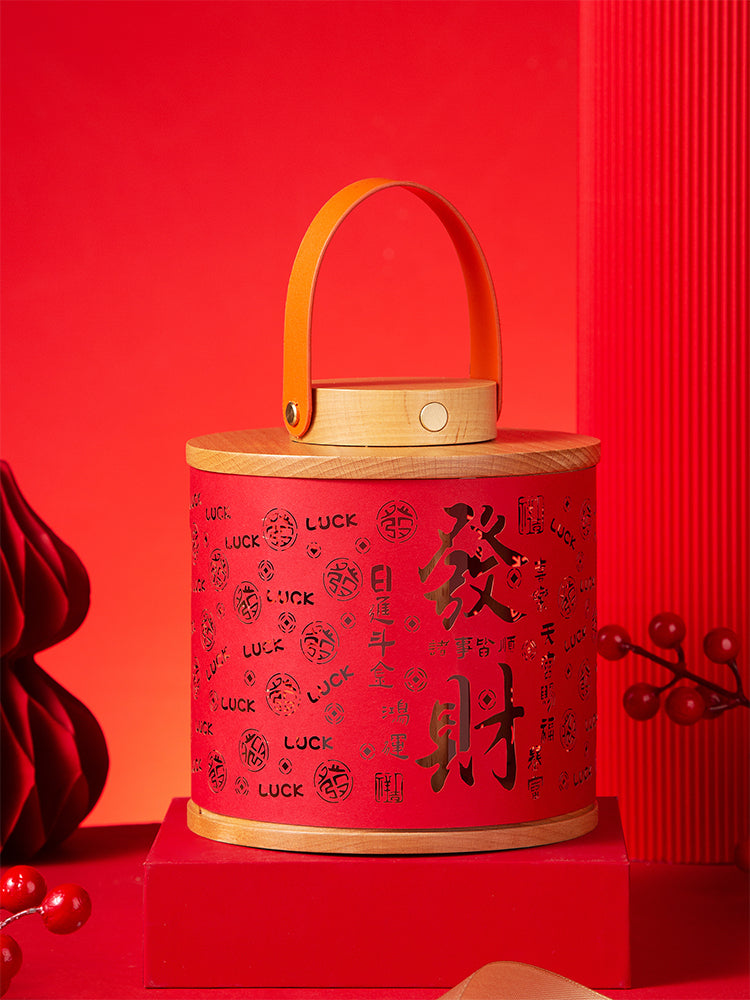 2026 Horse Chinese Zodiac Paper-Cut Lantern DIY Kit, Handcraft Wood Night Light Gift