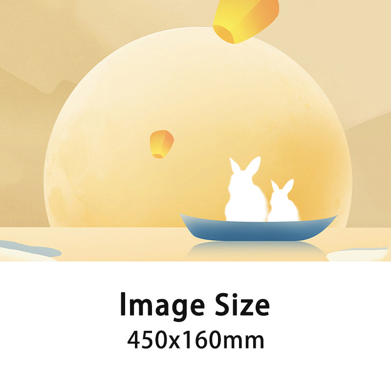 Mid-Autumn Festival Pleated Paper Lamp - Golden Harvest Light