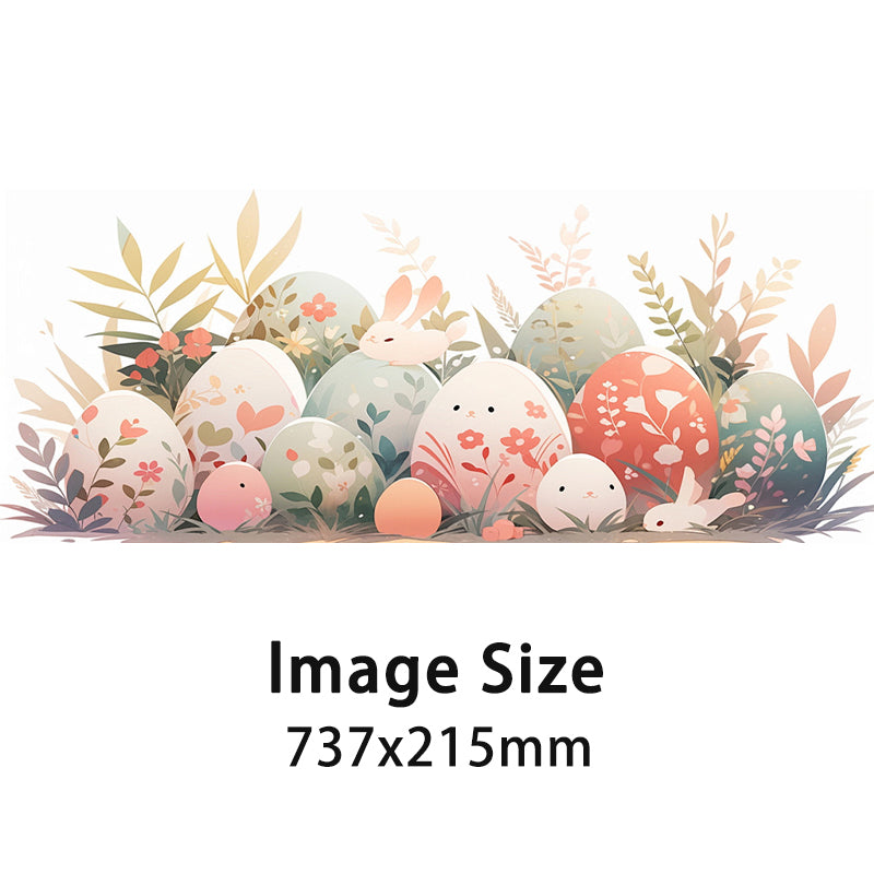 Easter Fan-Shaped LED Lamp – Spring Foldable Night Light for Easter Brunch & Home Décor