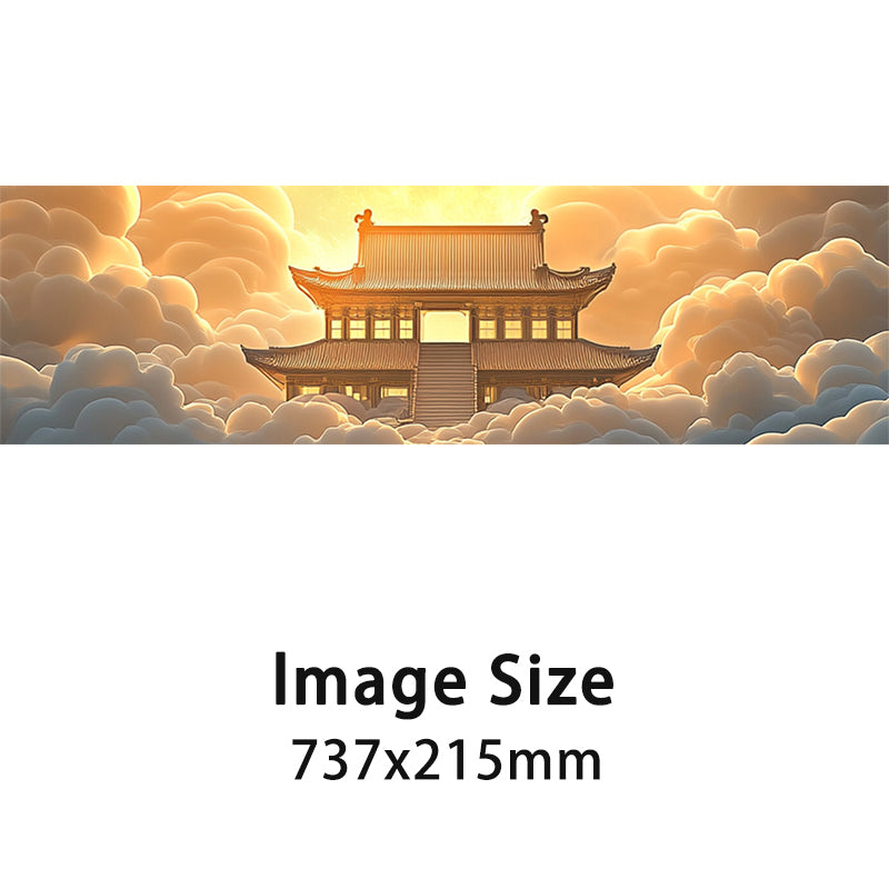 Mid-Autumn Festival Fan Lamp – Foldable Moonlight LED for Festive Ambience