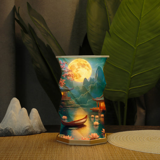 Custom Moon Spiral Lantern â Mid-Autumn Festival Edition