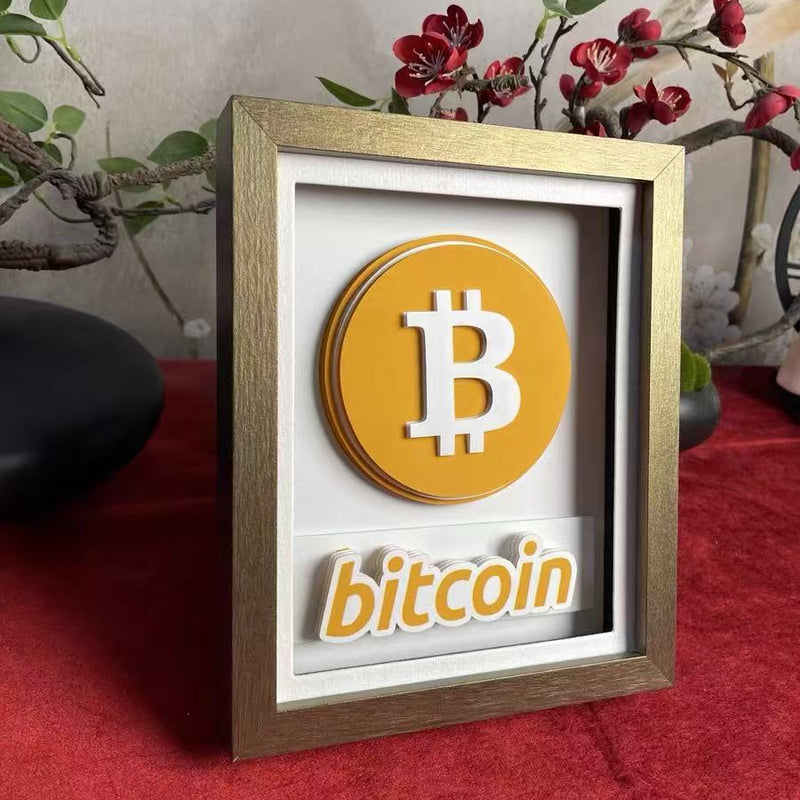 Custom 3D Logo Paper-Cut Frame Display