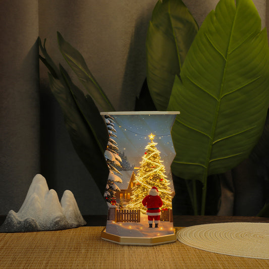 Custom Nordic Glow Spiral Lamp â Christmas Edition