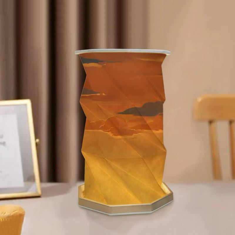 Customizable & Creative Foldable Paper Lamp.