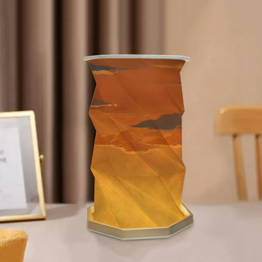 Customizable & Creative Foldable Paper Lamp.