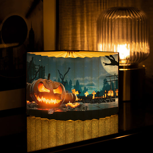 Halloween Edition – Foldable Origami LED Lamp