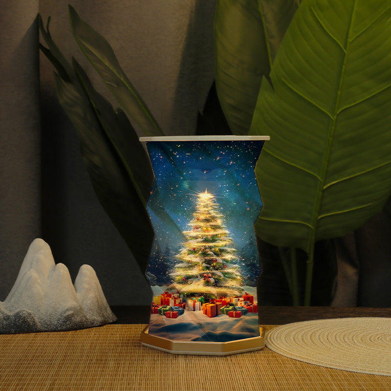 Custom Nordic Glow Spiral Lamp – Christmas Edition