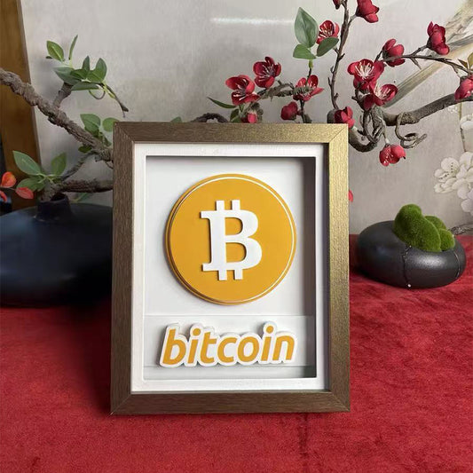 Custom 3D Logo Paper-Cut Frame Display