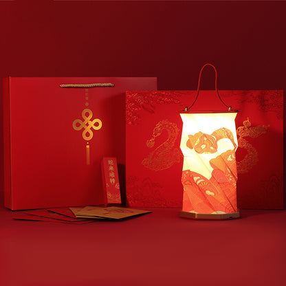 Cultural and creative gifts, creative rotating night light, high-end gifts can be customized