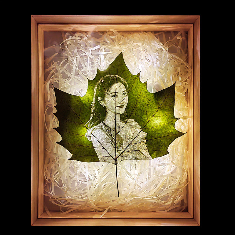 Leaf carving