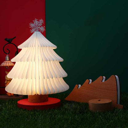 Christmas lights·Museum paper art lamps·Customized tree lamps·Ancient style Forbidden City cultural and creative desk lamp ornaments