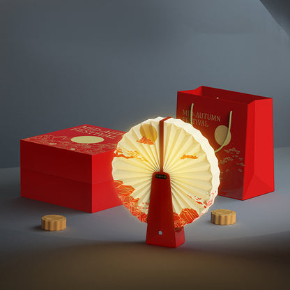 Chinese ancient art lamp·New creative book lamp·Mid-Autumn Festival high-end mooncake gift box·Customizable LOGO