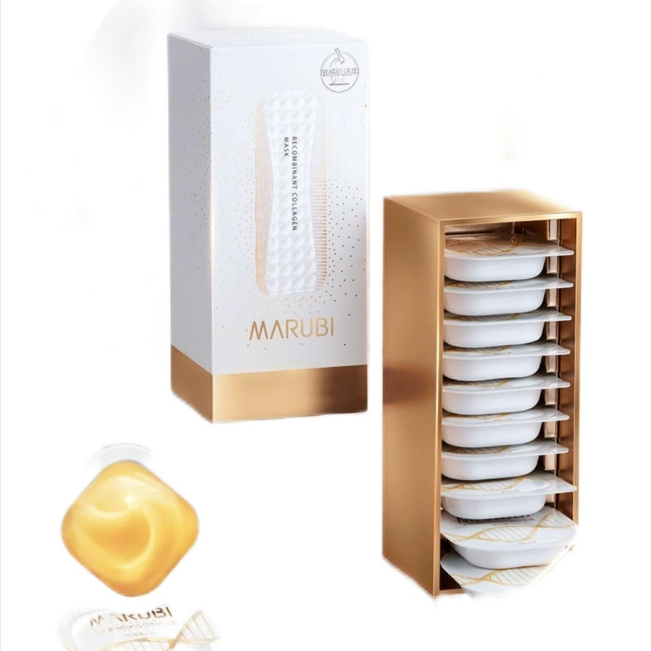 Marumi facial mask set 面膜组合 8g*10