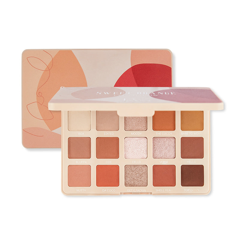 Pudaier 15-color eyeshadow palette