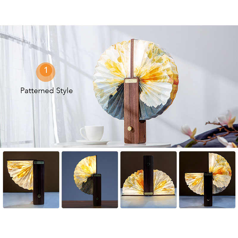 Paper carving lamps for the Cultural Expo·Forbidden City cultural and creative book lamps·Chinese style night lamps·Antique style ornaments·Customized home lamps