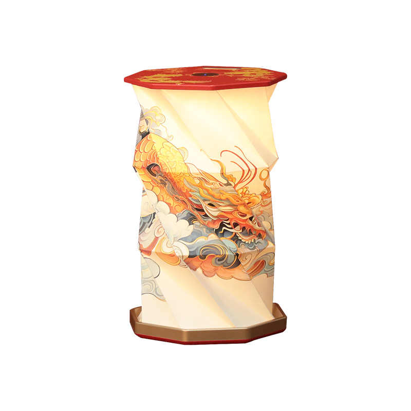 Mid-Autumn Festival Cultural and Creative Customized LOGO Night Light·New Folding Lamp Souvenir·Commemorative Gift