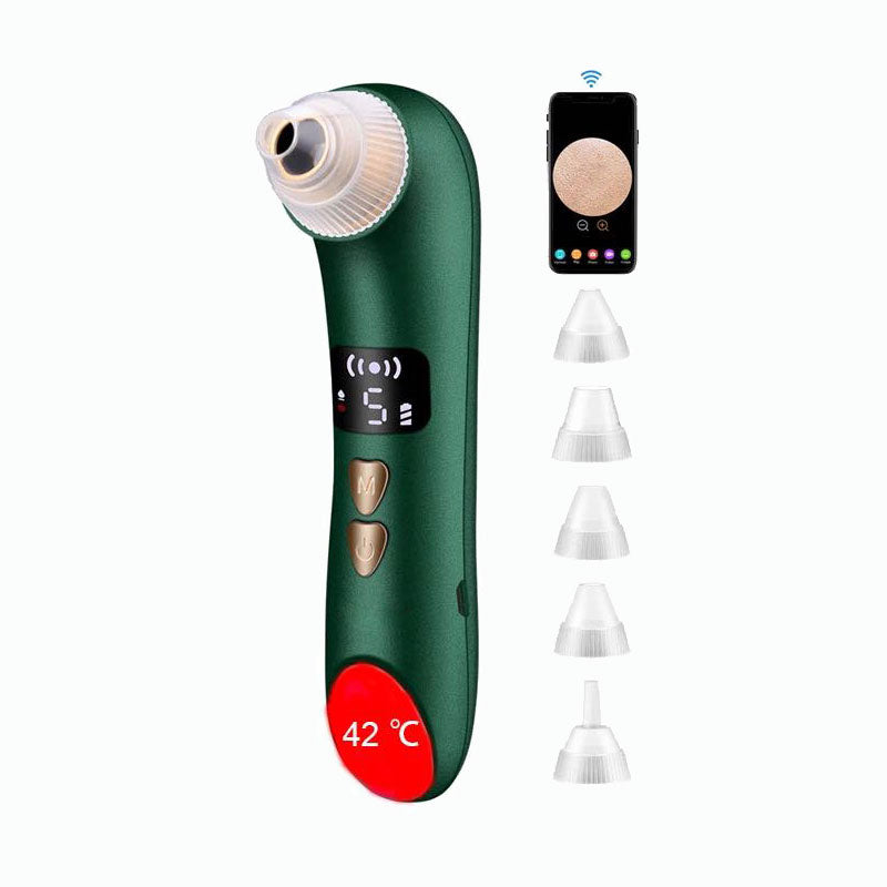 Blackhead instrument visualization heating cleansing pore cleaner electric blackheads pimples beauty instrument