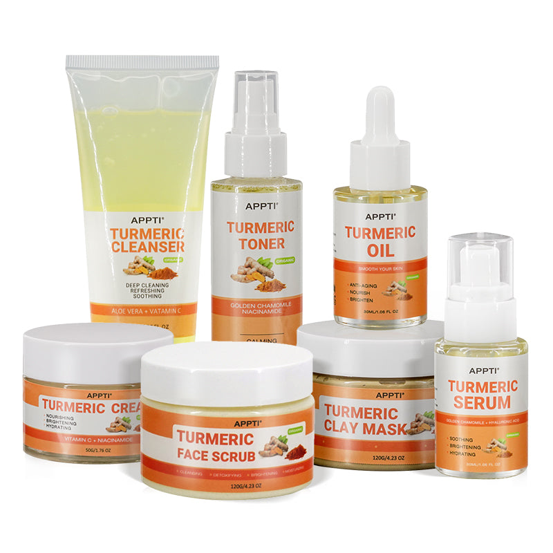 turmeric moisturizing skincare set