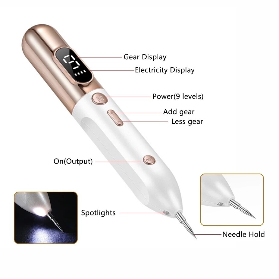 Mole removal instrument home