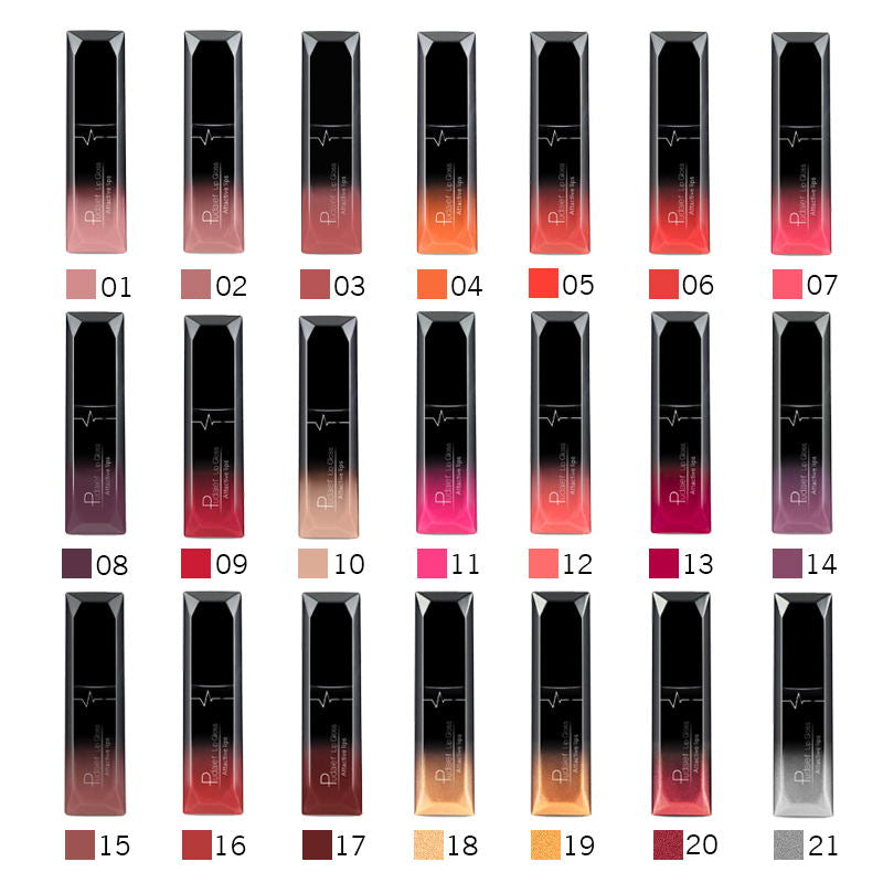 Pudaier 21 Color Matte Matte Lip Glaze