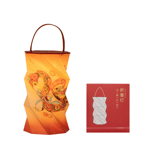 Chinese artwork ancient style paper art lamp·Customized high-end business gifts·China travel souvenirs·Book lamp