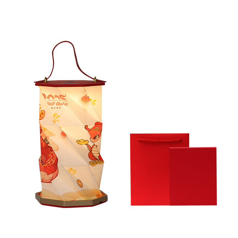 Customized cultural and creative peripheral gifts·China travel souvenirs·Creative rotating night lights·Chinese style night lights