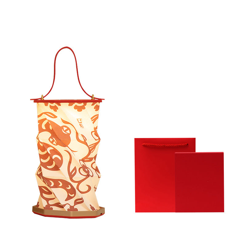 2025 Year of the Snake Touch Portable Lamp·Rotating Night Lamp·Spring Cherry Autumn Autumn Gui Creative Lamp·Customizable LOGO