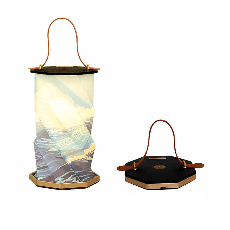 Riding the Wind and Waves rotating lamp is a high-end inspirational gift for leaders, male and female colleagues and friends, and can be customized with a signature desk lamp