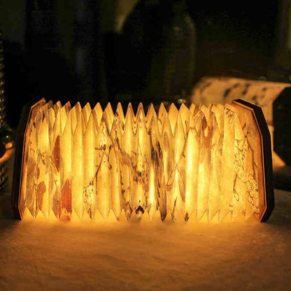 Thousand Miles of Rivers and Mountains Organ Lamp·Paper Carving Lamp DIY·Chinese Style Mid-Autumn Festival Lamp·Forbidden City Cultural and Creative Book Lamp·Ancient Style Ornaments