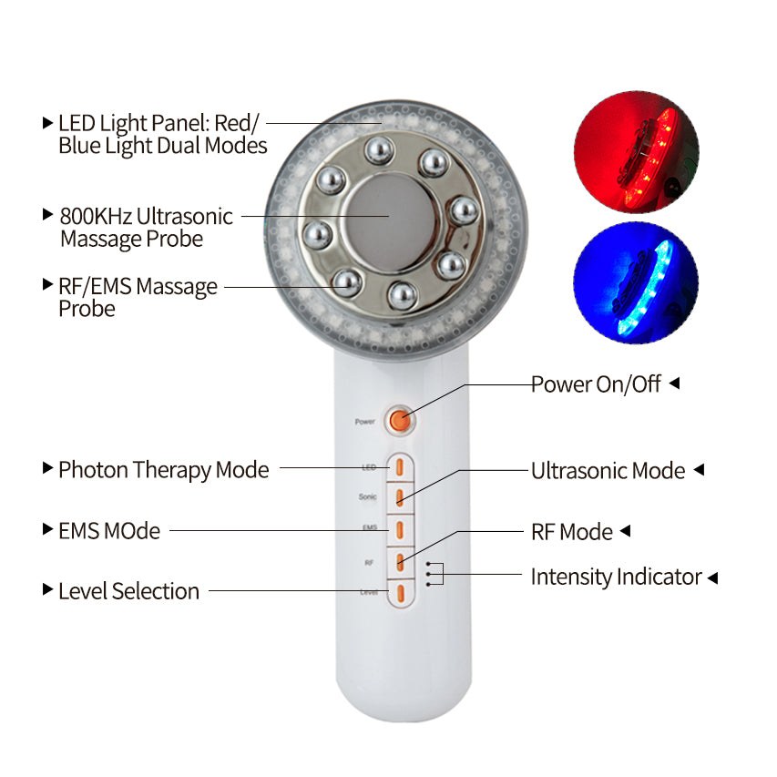 CM-8B (Rechargeable model)RES Total Skin Contouring